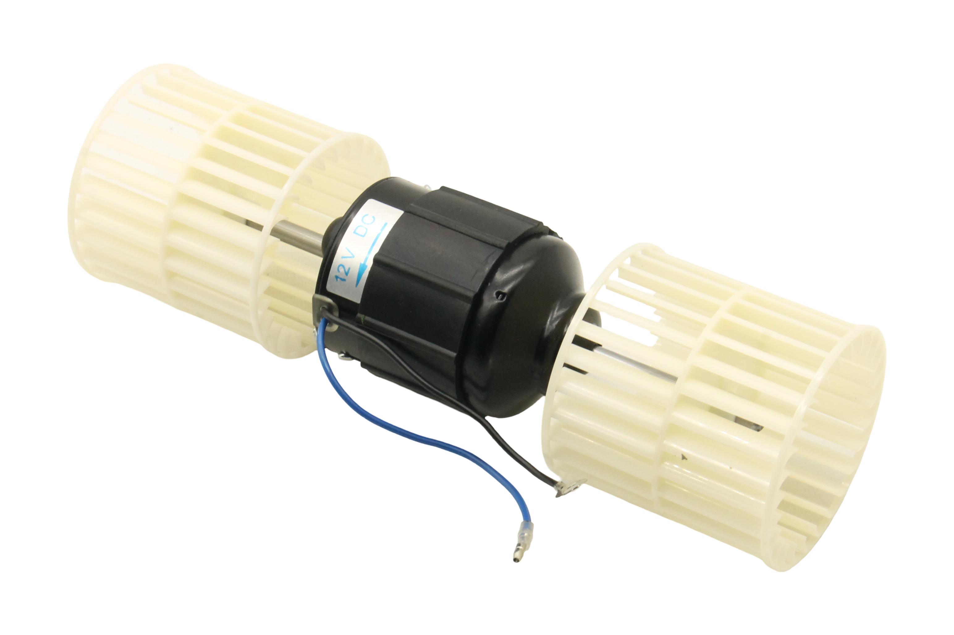 MOTOR SOPLADOR 12V UNIVERSAL DOBLE EJE 1 VELOCIDAD